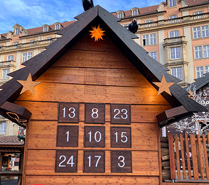 Puppentheater am Adventskalender