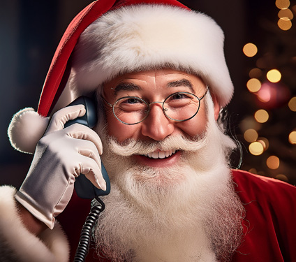 Weihnachtsmanntelefon